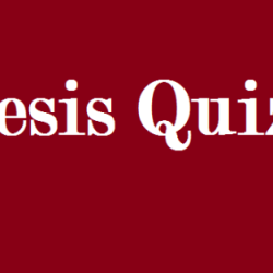 Bible quiz genesis 1-50 with answers