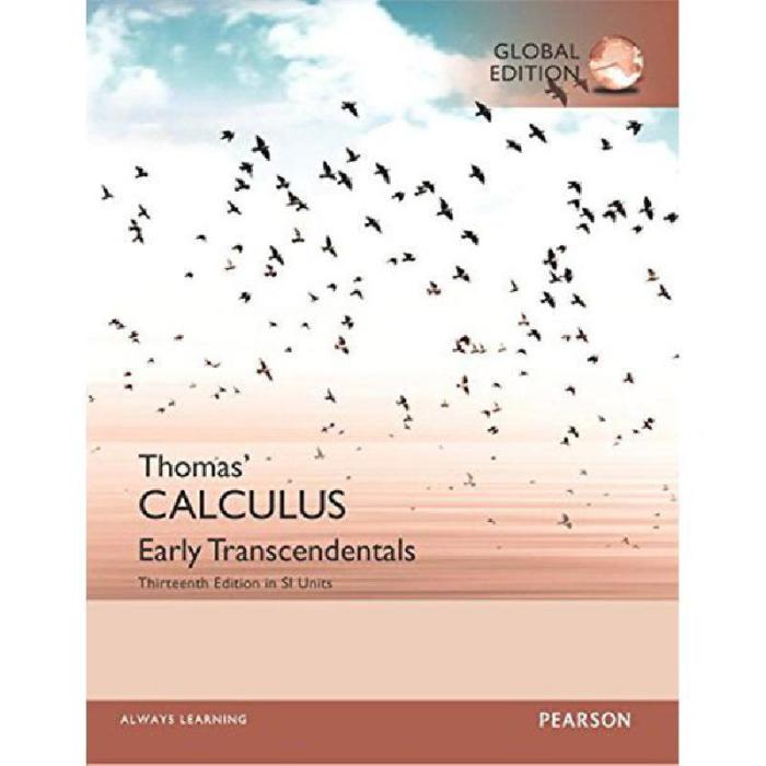 Thomas calculus early transcendentals answers