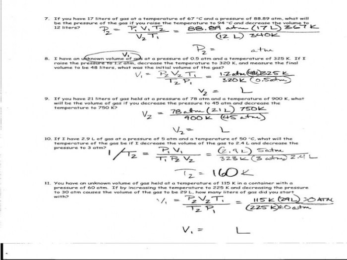 Specific heat calculations worksheet answers